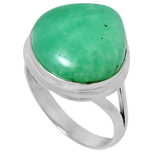 Premium Chrysoprase - Australia Ring size-10 R-1008 35-ER12852