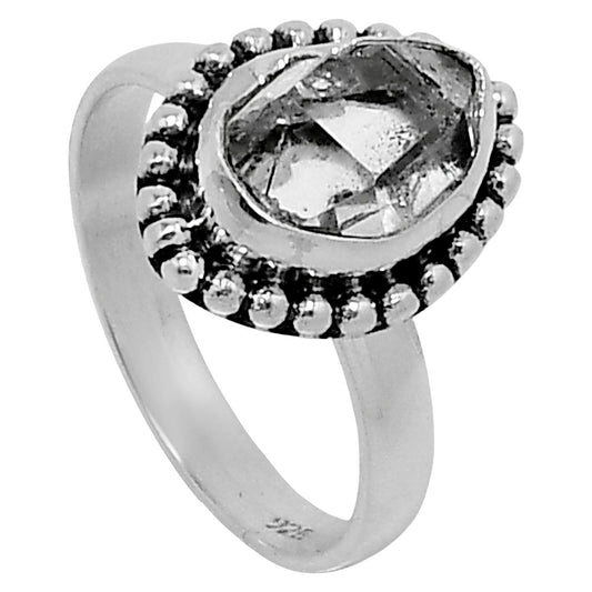 Premium Herkimer Diamond - USA Ring size-7 R-1071 36-ER12855