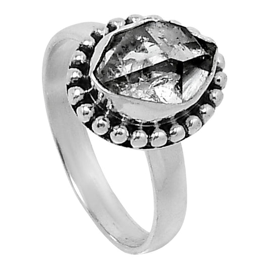 Premium Herkimer Diamond - USA Ring size-7 R-1071 36-ER12858