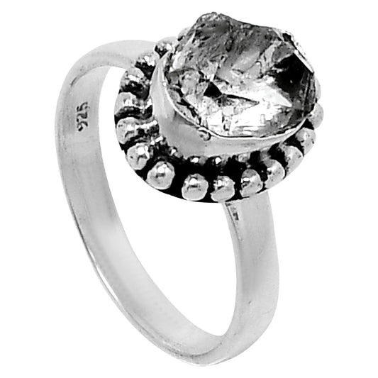 Premium Herkimer Diamond - USA Ring size-6 R-1071 36-ER12863