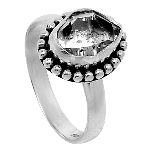 Premium Herkimer Diamond - USA Ring size-7 R-1071 36-ER12885