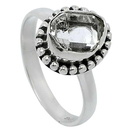 Premium Herkimer Diamond - USA Ring size-8 R-1071 36-ER12913