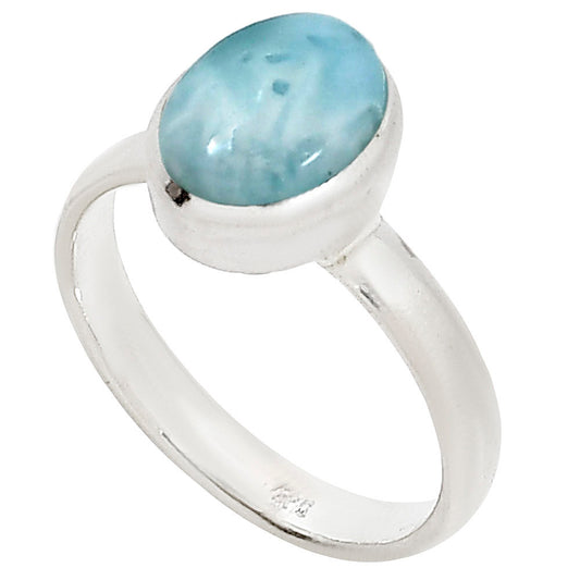 Larimar (Dominican Republic) Ring size-5 R-1004 37-ER15228
