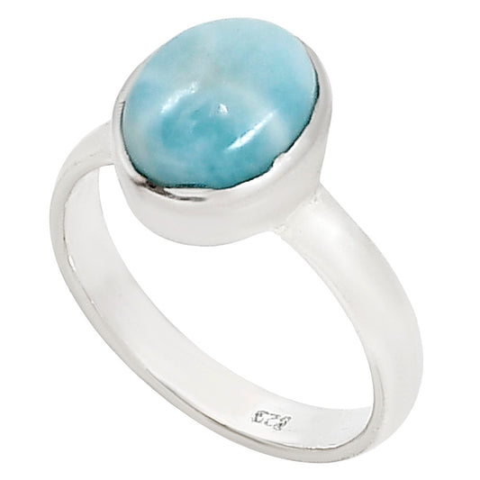 Larimar (Dominican Republic) Ring size-6 R-1004 37-ER15235