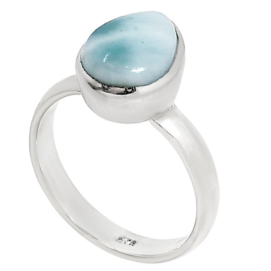 Larimar (Dominican Republic) Ring size-6 R-1004 37-ER15248