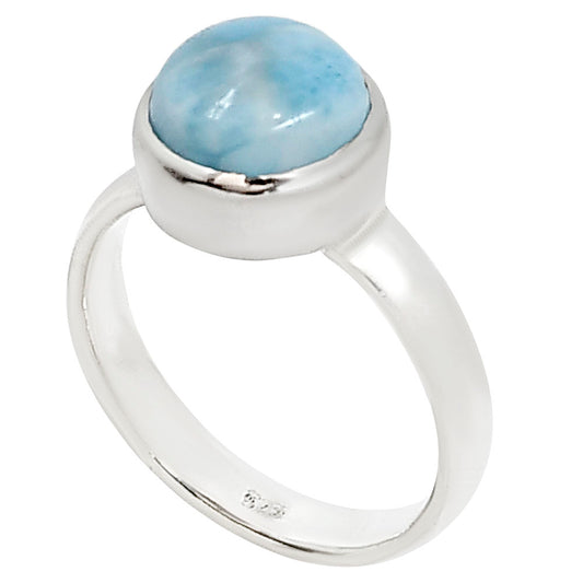 Larimar (Dominican Republic) Ring size-5 R-1004 37-ER15259