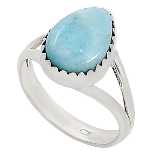 Larimar (Dominican Republic) Ring size-6 R-1210 37-ER15424