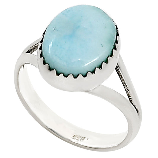 Larimar (Dominican Republic) Ring size-7 R-1210 37-ER15425