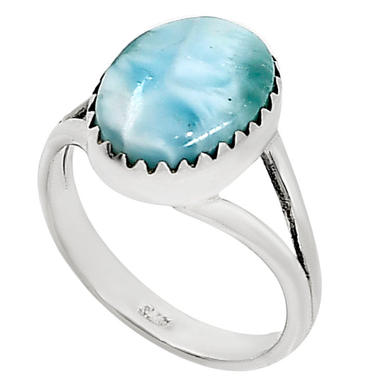 Larimar (Dominican Republic) Ring size-7 R-1210 37-ER15428