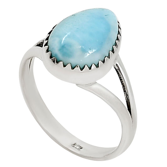 Larimar (Dominican Republic) Ring size-9 R-1210 37-ER15429