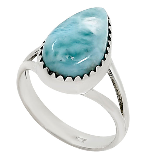 Larimar (Dominican Republic) Ring size-6 R-1210 37-ER15431