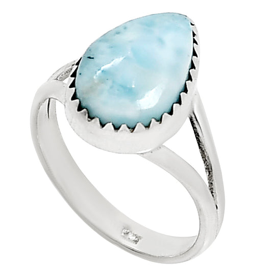 Larimar (Dominican Republic) Ring size-7 R-1210 37-ER15433