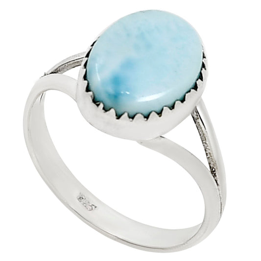 Larimar (Dominican Republic) Ring size-9 R-1210 37-ER15439