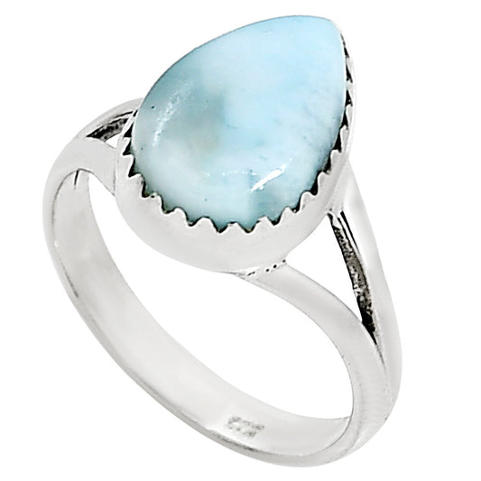 Larimar (Dominican Republic) Ring size-7 R-1210 37-ER15441