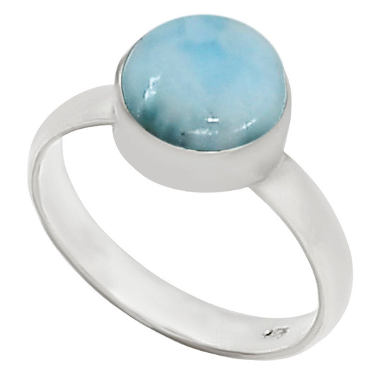 Larimar (Dominican Republic) Ring size-7 R-1001 37-ER15468