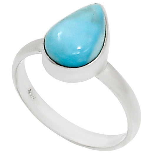 Larimar (Dominican Republic) Ring size-9 R-1001 37-ER15498