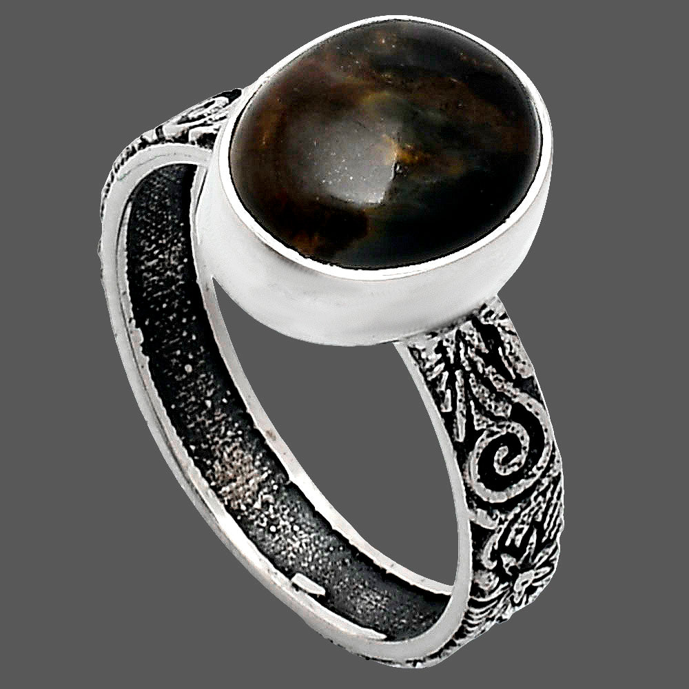 Premium Quality Pietersite - Namibia Ring size-8 R-1055 38-ER13283