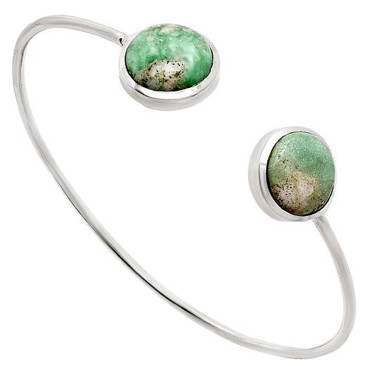 Premium Quality Utah Variscite Cuff Bangle Bracelet B-1004 40-EB10423