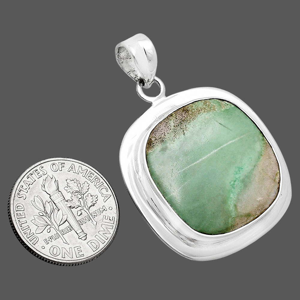 Premium Quality Utah Variscite Pendant P-1076 40-EP10277