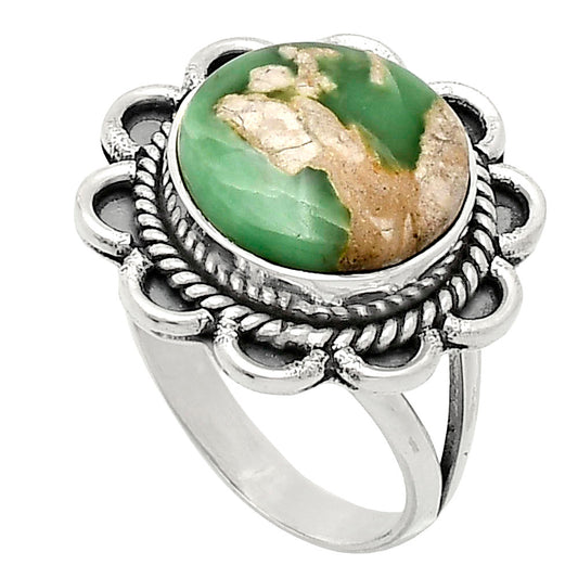 Premium Quality Utah Variscite Ring size-8 R-1221 40-ER13398