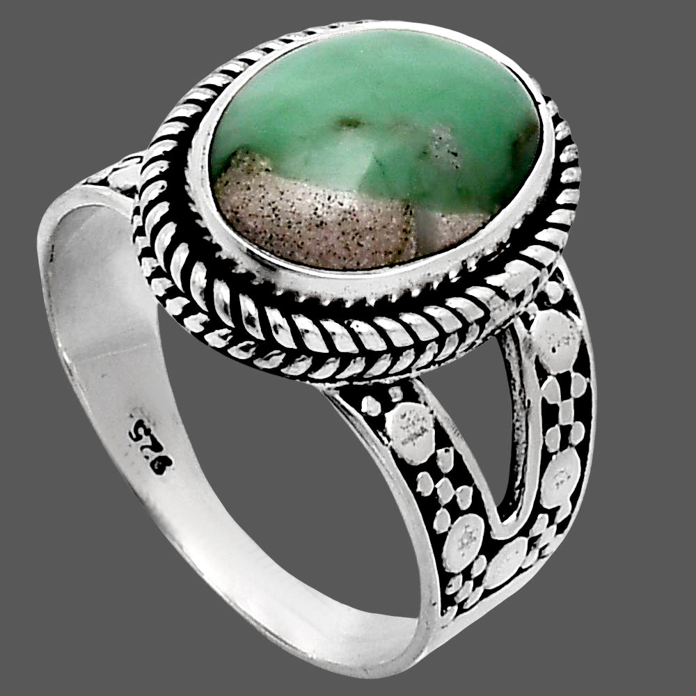 Premium Quality Utah Variscite Ring size-9 R-1732 40-ER13431