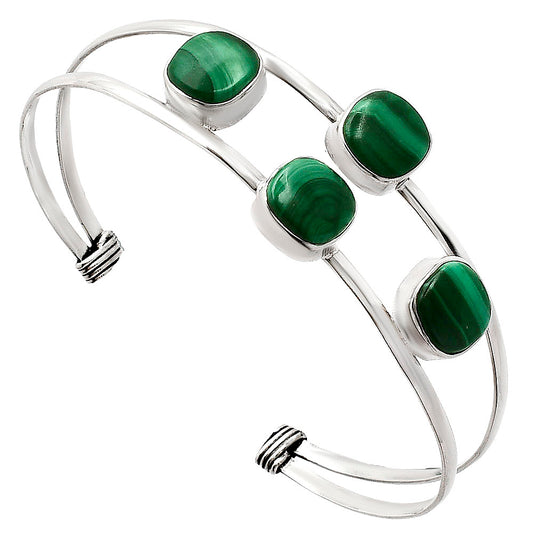 Premium Quality Malachite Eye Cuff Bangle Bracelet B-1047 41-EB10433