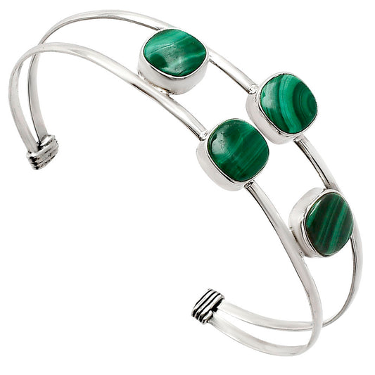 Premium Quality Malachite Eye Cuff Bangle Bracelet B-1047 41-EB10438