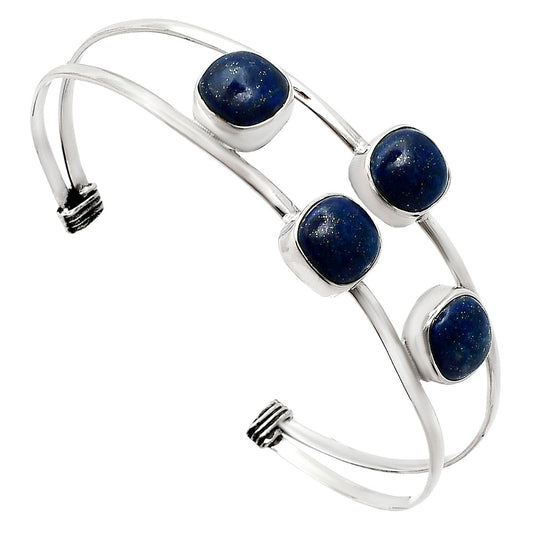 Premium Quality Lapis Lazuli Cuff Bangle Bracelet B-1047 42-EB10475