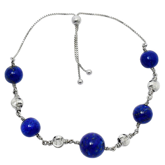 Premium Lapis Lazuli - Afghanistan Bracelet B-1024 42-EB10503
