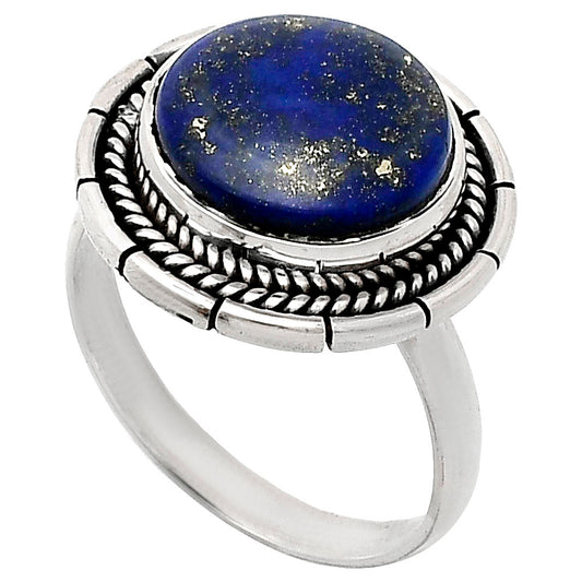 Premium Quality Lapis Lazuli - Afghanistan Ring size-9.5 R-1728 42-ER13593