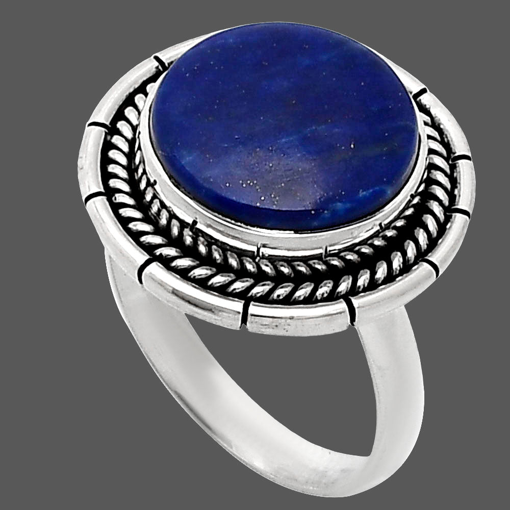Premium Quality Lapis Lazuli - Afghanistan Ring size-8 R-1728 42-ER13596