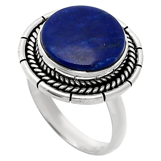 Premium Quality Lapis Lazuli - Afghanistan Ring size-8 R-1728 42-ER13596