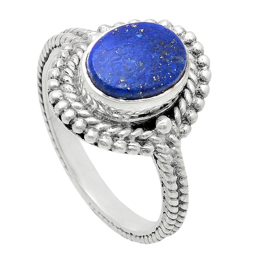 Premium Quality Lapis Lazuli - Afghanistan Ring size-7 R-1729 42-ER13624