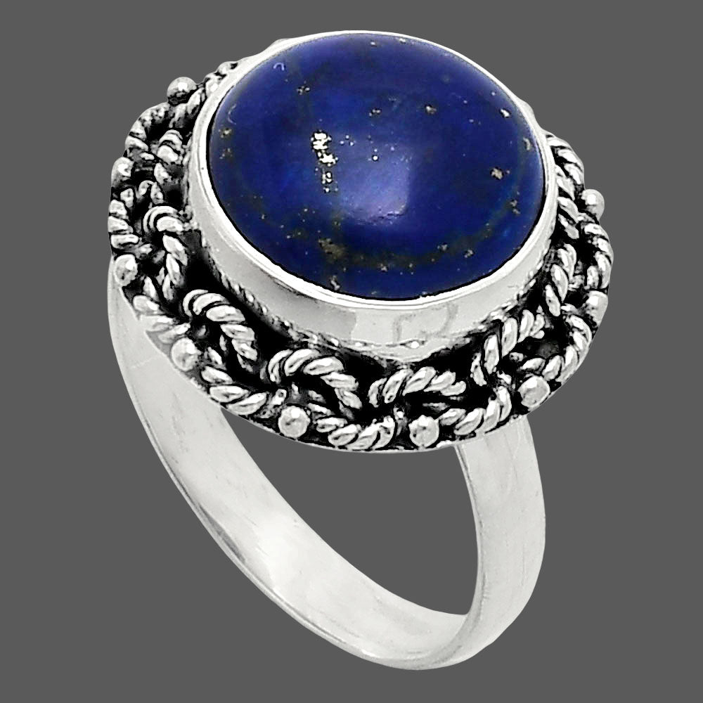 Premium Quality Natural Lapis Lazuli Ring size-8 R-1266 42-ER13657