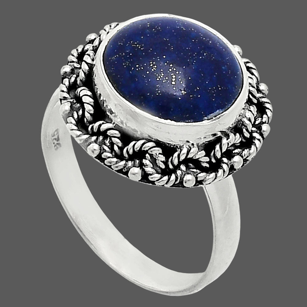 Premium Quality Lapis Lazuli Ring size-9.5 R-1266 42-ER13662