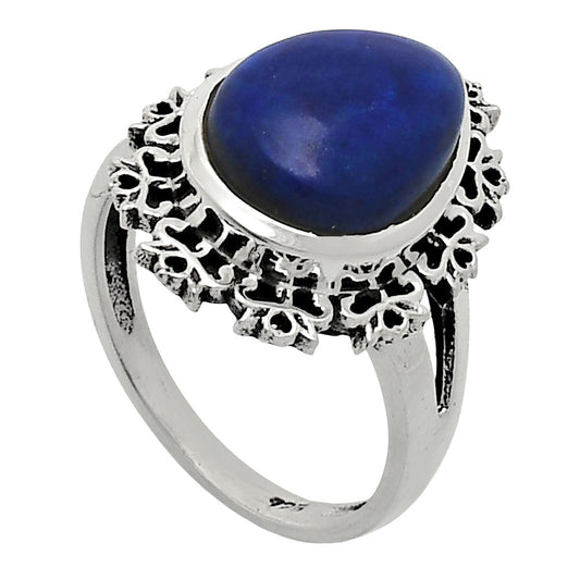 Premium Quality Natural Lapis Lazuli Ring size-8 R-1114 42-ER13668