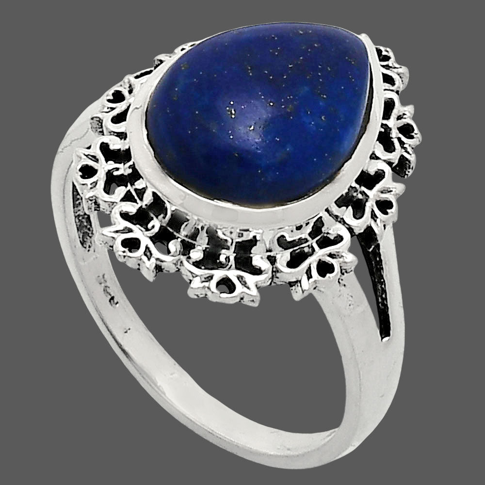 Premium Quality Lapis Lazuli Ring size-10 R-1114 42-ER13672