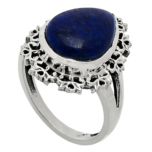 Premium Quality Natural Lapis Lazuli Ring size-7 R-1114 42-ER13677