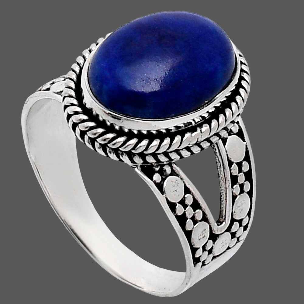 Premium Quality Lapis Lazuli Ring size-9.5 R-1732 42-ER13681