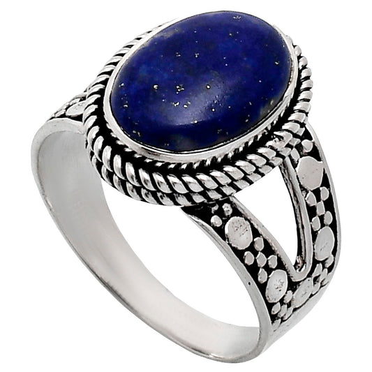 Premium Quality Lapis Lazuli Ring size-10 R-1732 42-ER13684