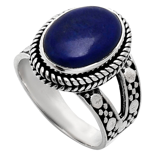 Premium Quality Natural Lapis Lazuli Ring size-7 R-1732 42-ER13687
