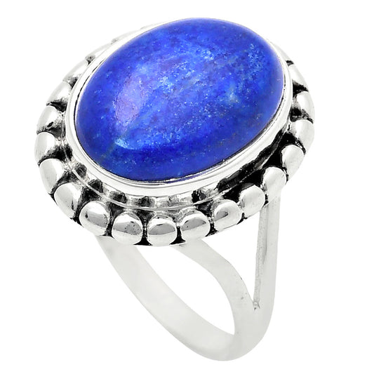 Premium Quality Lapis Lazuli - Afghanistan Ring size-8 R-1071 42-ER13696
