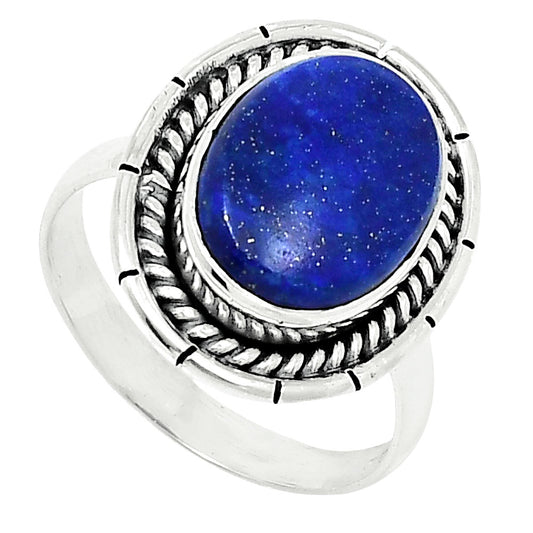 Premium Quality Natural Lapis Lazuli Ring size-8 R-1728 42-ER13739