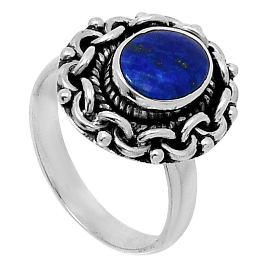 Premium Quality Natural Lapis Lazuli Ring size-6 R-1667 42-ER13783