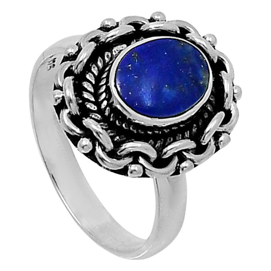 Premium Quality Natural Lapis Lazuli Ring size-7 R-1667 42-ER13787