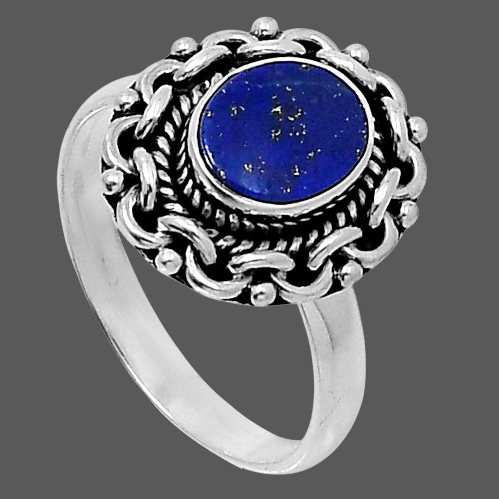 Premium Quality Natural Lapis Lazuli Ring size-9 R-1667 42-ER13793