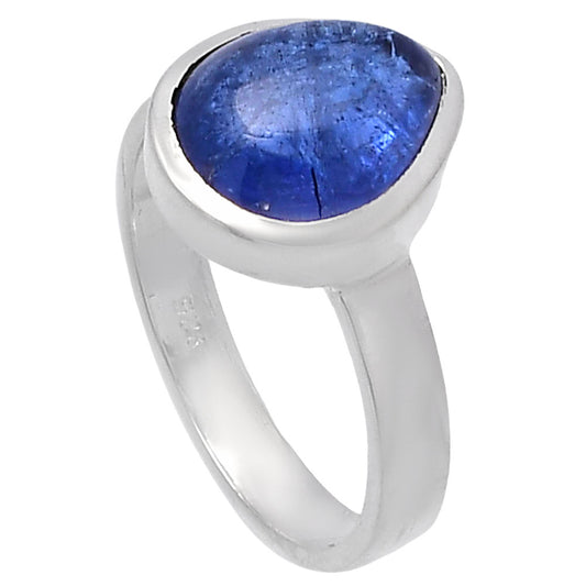 Natural Tanzanite Cab Ring size-7 R-1004 44-ER13840
