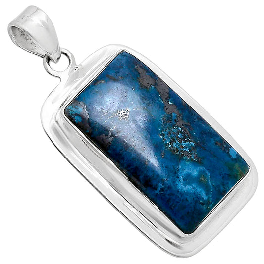 Premium Quality Natural Shattuckite Pendant P-1076 46-EP10350