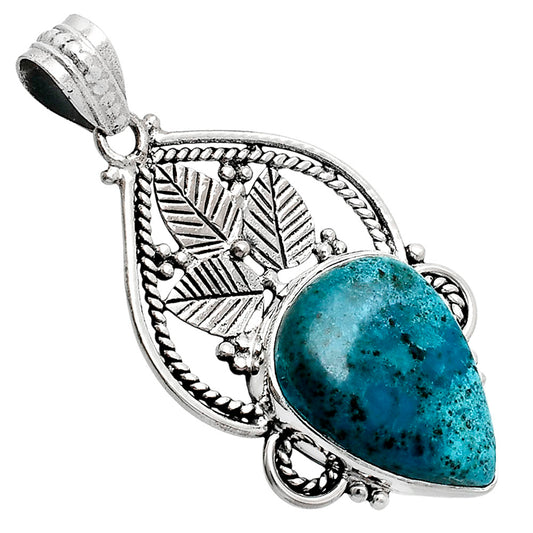 Premium Quality Natural Shattuckite Pendant P-1258 46-EP10355