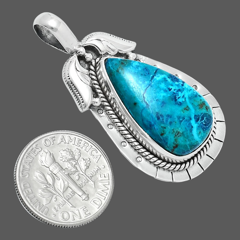 Premium Quality Shattuckite - USA Pendant P-1568 46-EP10387